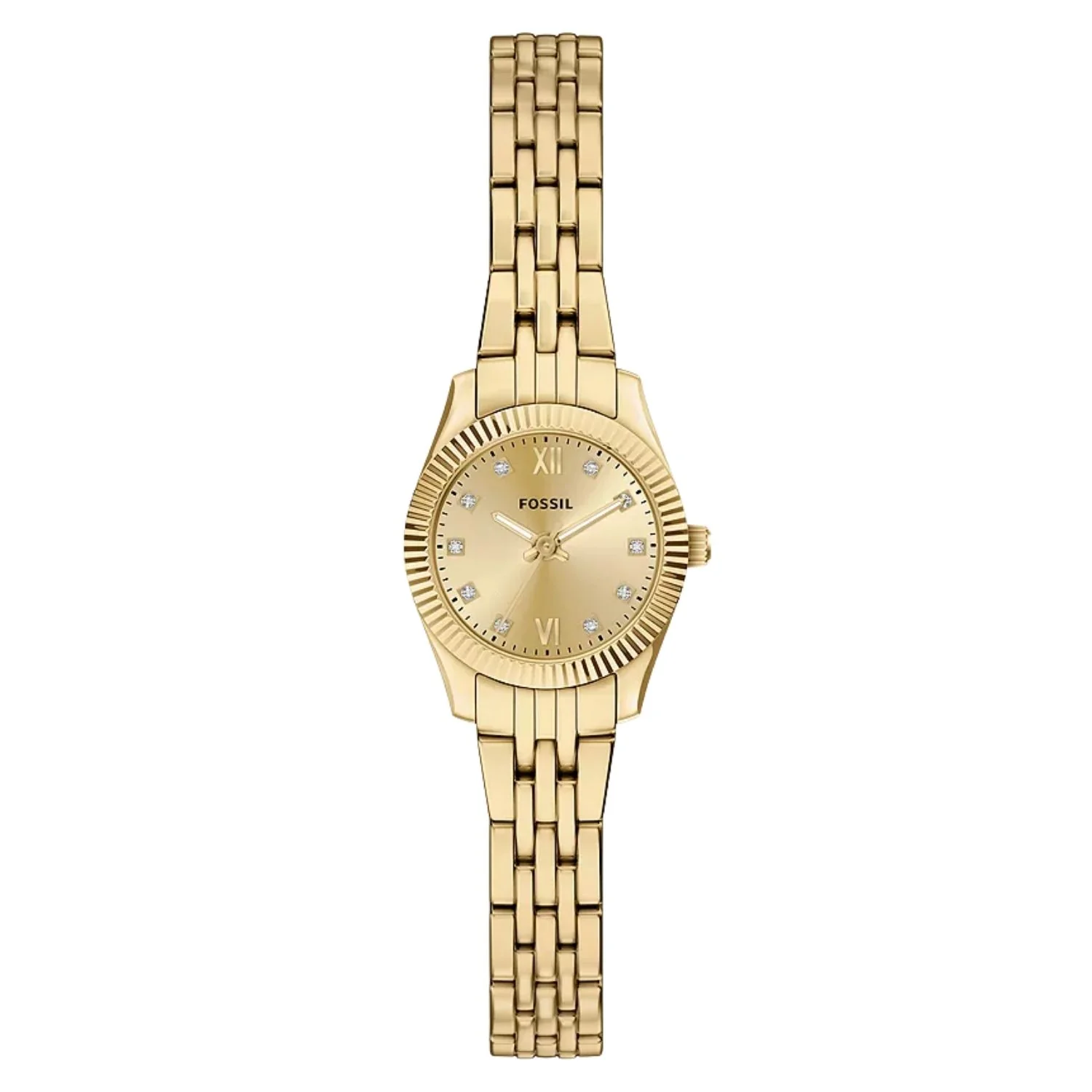 Fossil Women's Scarlette Mini 20mm Quartz Crystal Accented Bracelet Watch - Image 2