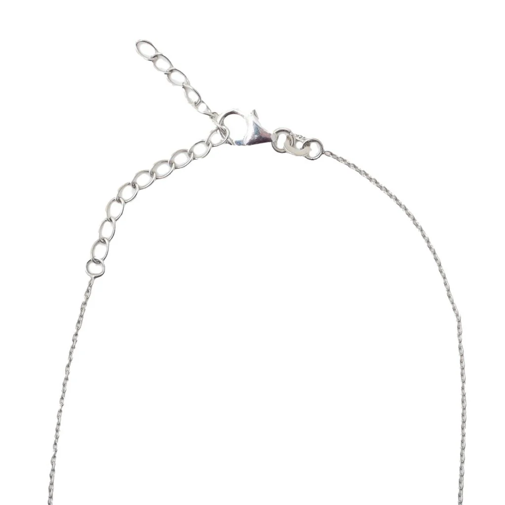 Gem Treasures 14.11ctw Bicolor Fluorite & Zircon Pendant w/ Chain - Image 2