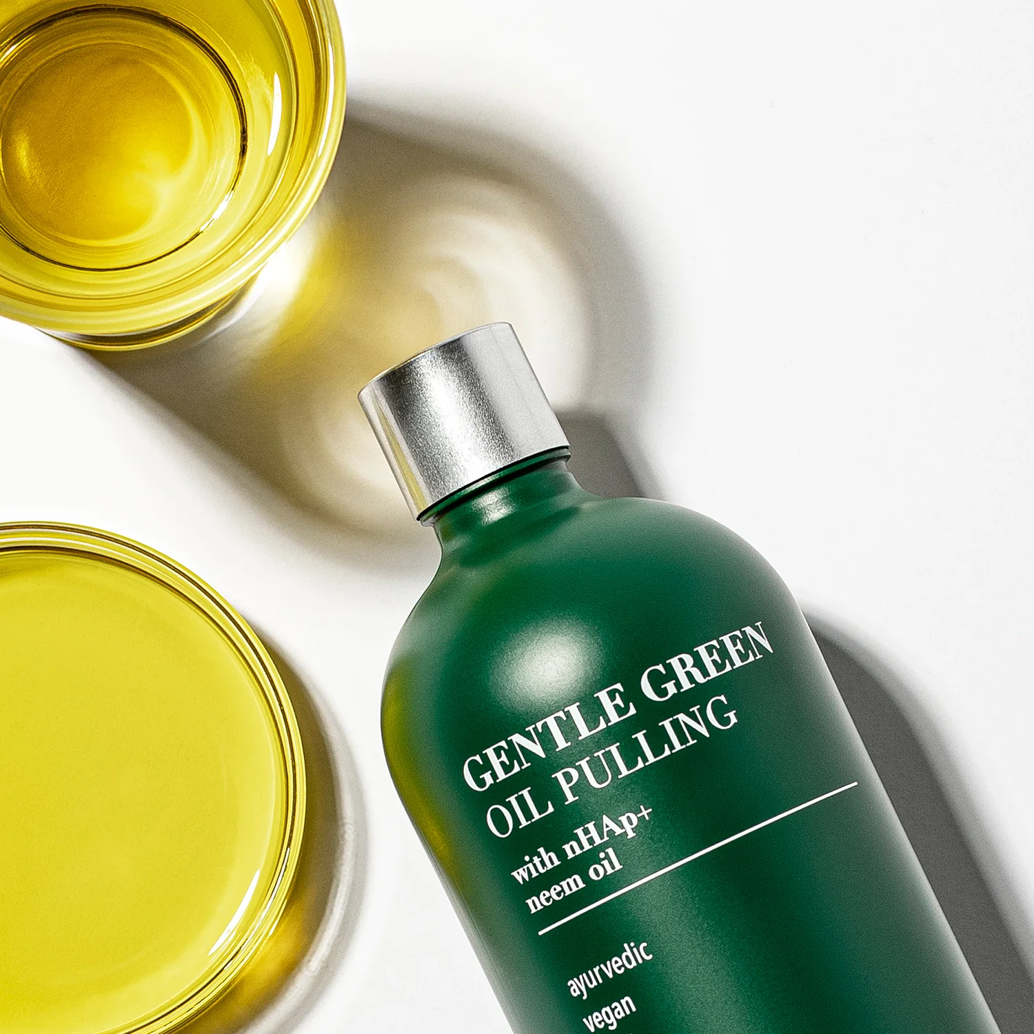 Terra & Co. Gentle Green Enamel Support & Gum Health Oil Pulling Mouthwash - Image 3