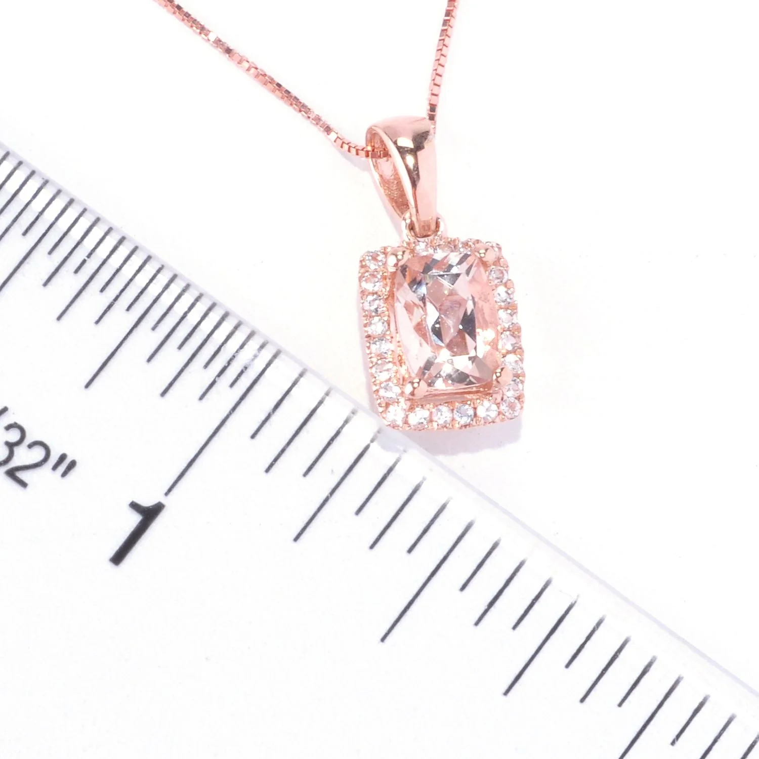 Gilded Lane 10K Gold Choice of Shape Gem & Diamond Pendant with Chain - Image 8