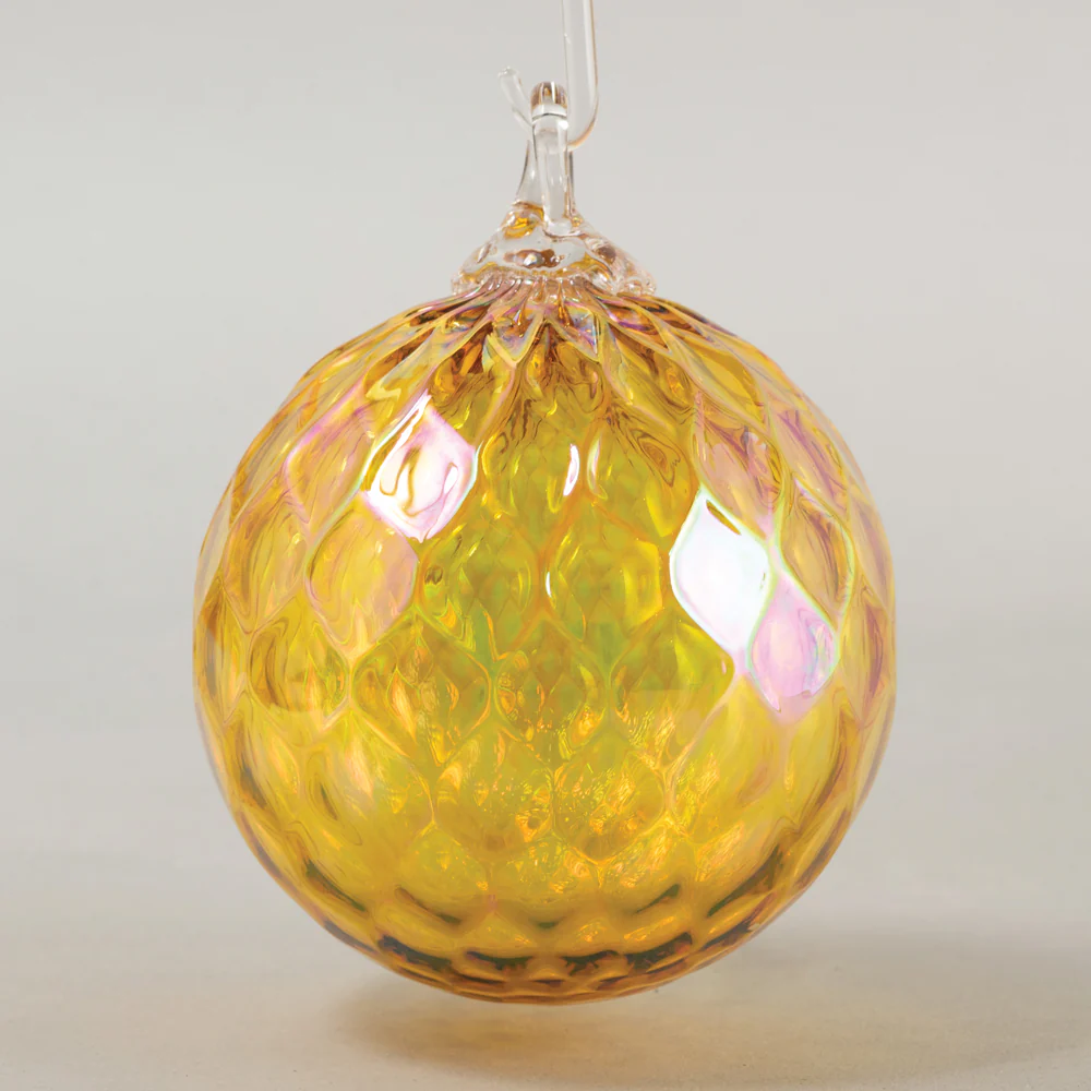 Glass Eye Studio Choice of Handblown Glass Birthstone Ornament - Image 11