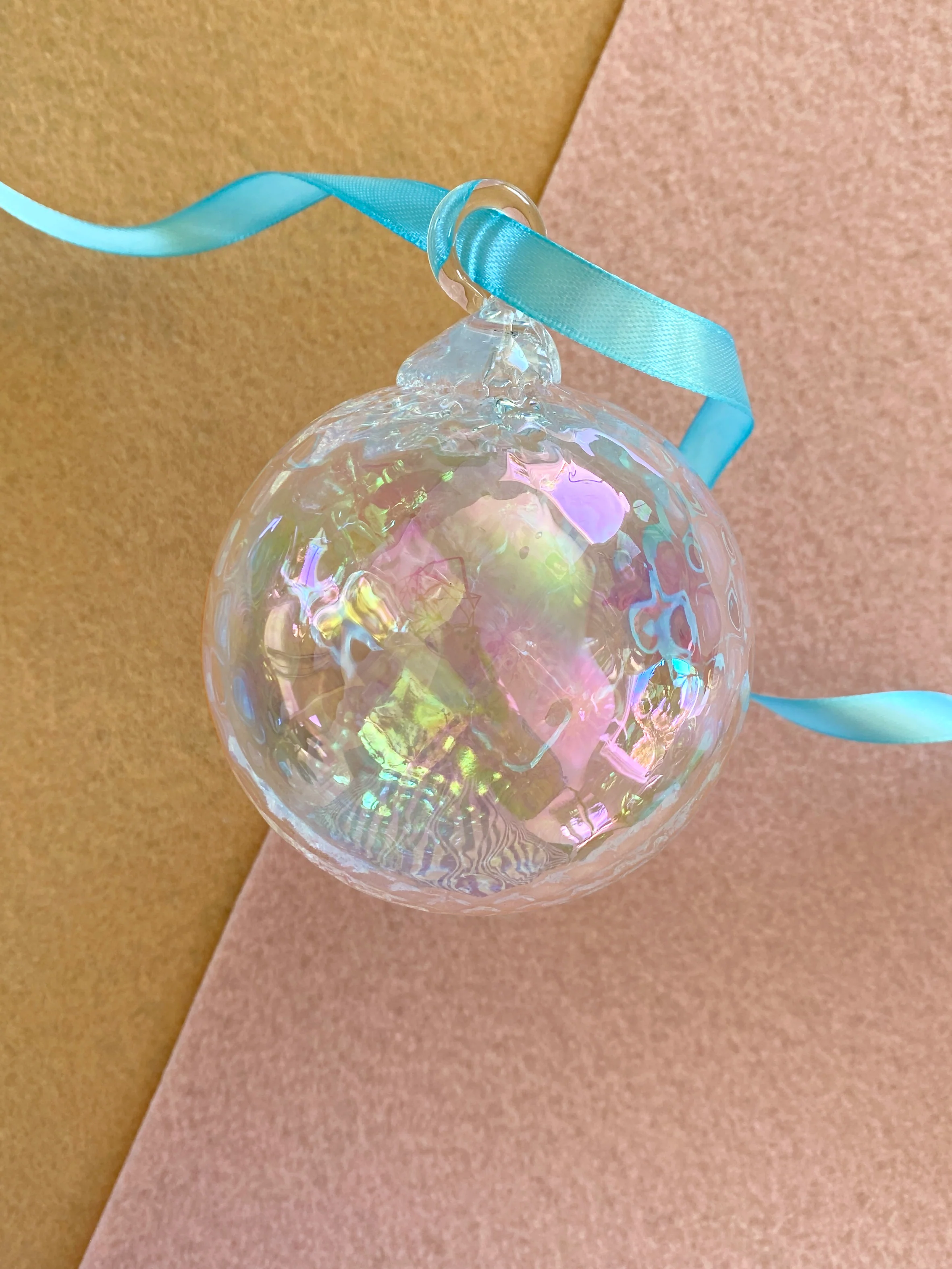 Glass Eye Studio Choice of Handblown Glass Birthstone Ornament - Image 17
