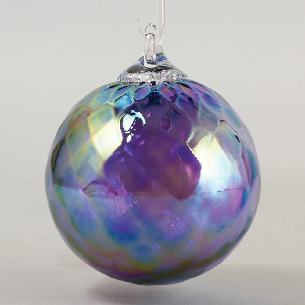 Glass Eye Studio Choice of Handblown Glass Birthstone Ornament - Image 2