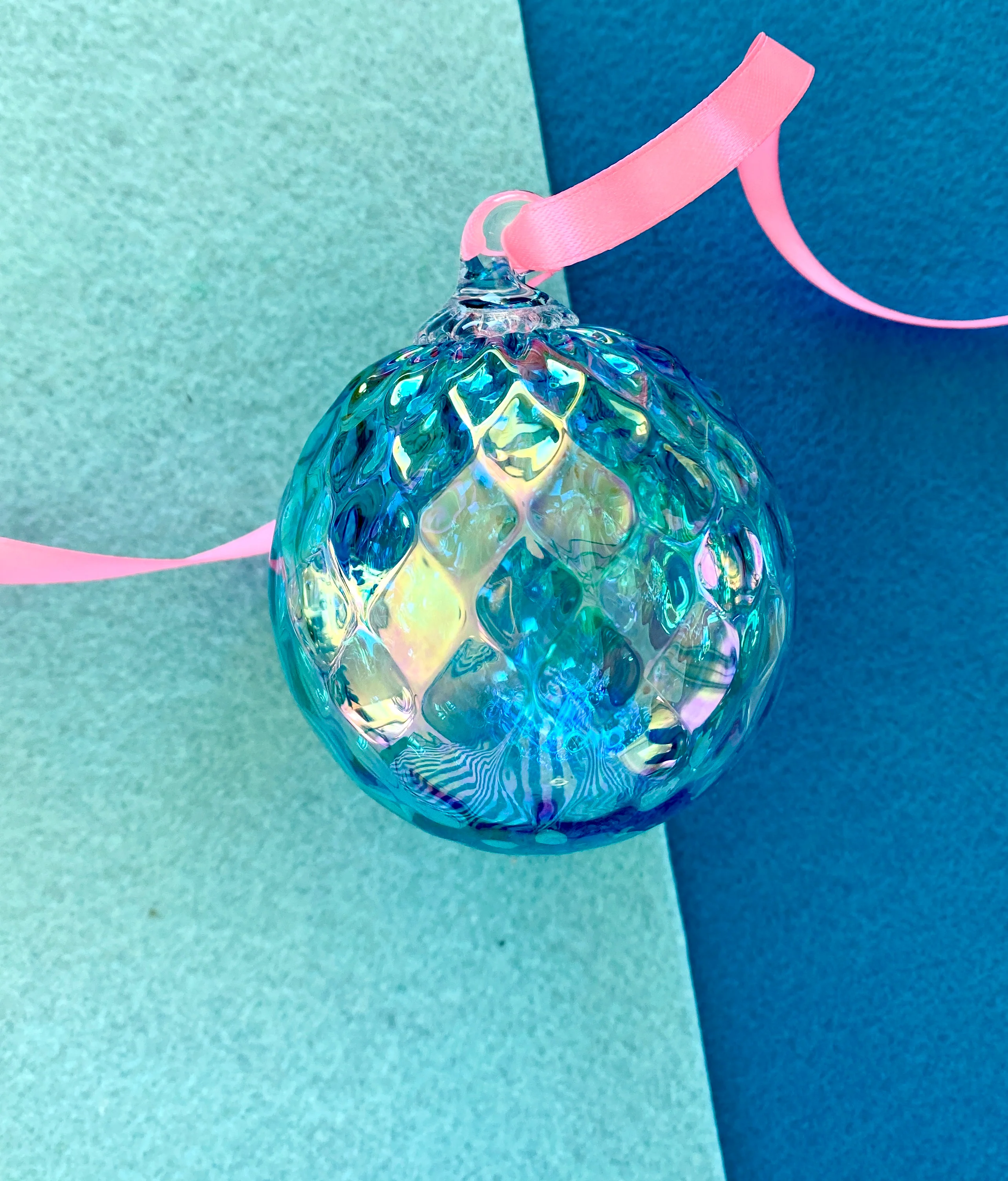 Glass Eye Studio Choice of Handblown Glass Birthstone Ornament - Image 23