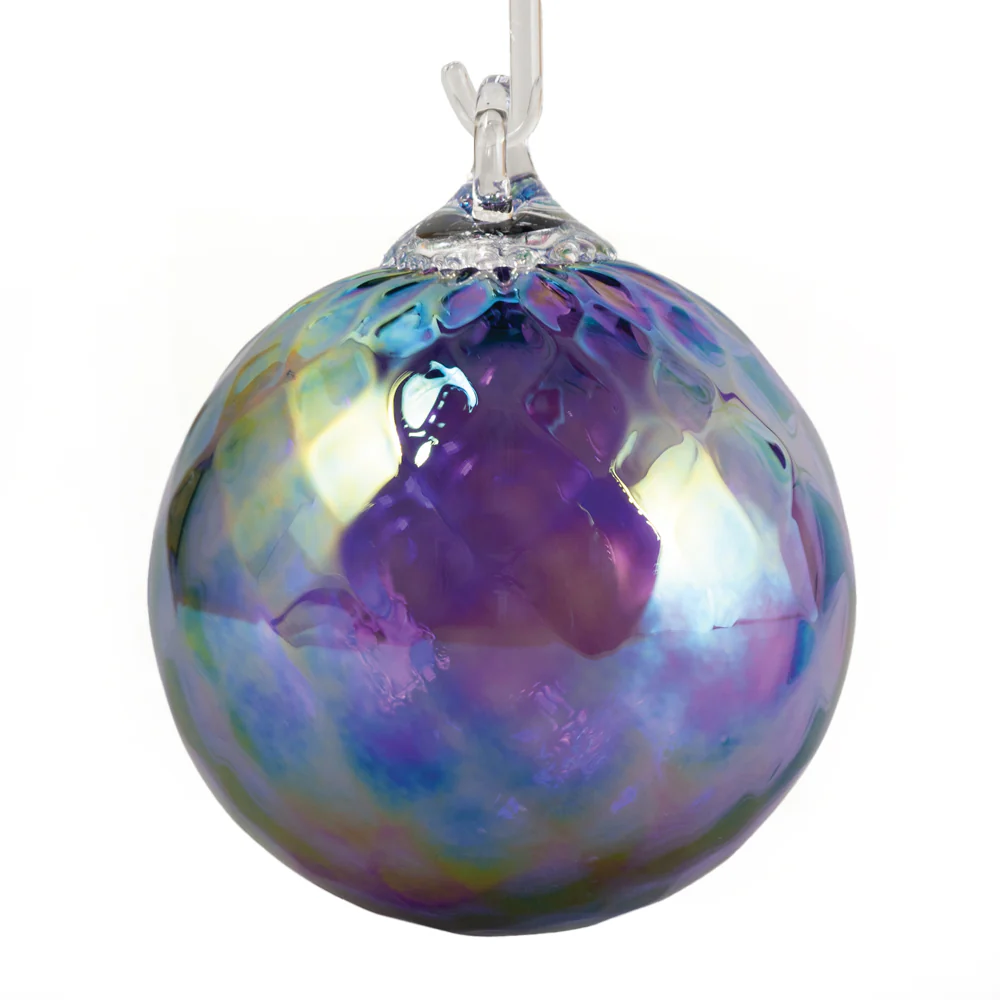 Glass Eye Studio Choice of Handblown Glass Birthstone Ornament - Image 26