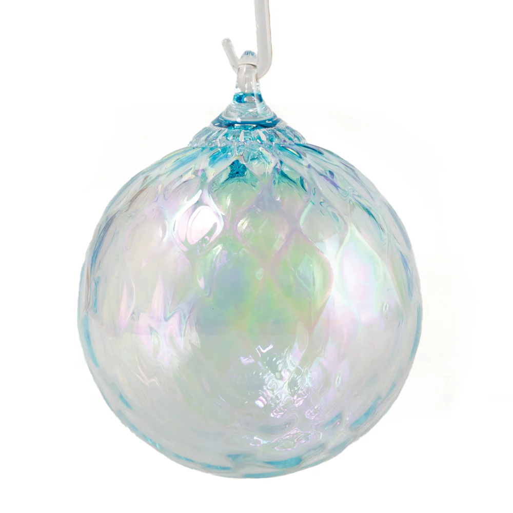 Glass Eye Studio Choice of Handblown Glass Birthstone Ornament - Image 27