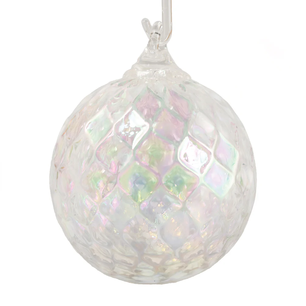 Glass Eye Studio Choice of Handblown Glass Birthstone Ornament - Image 28