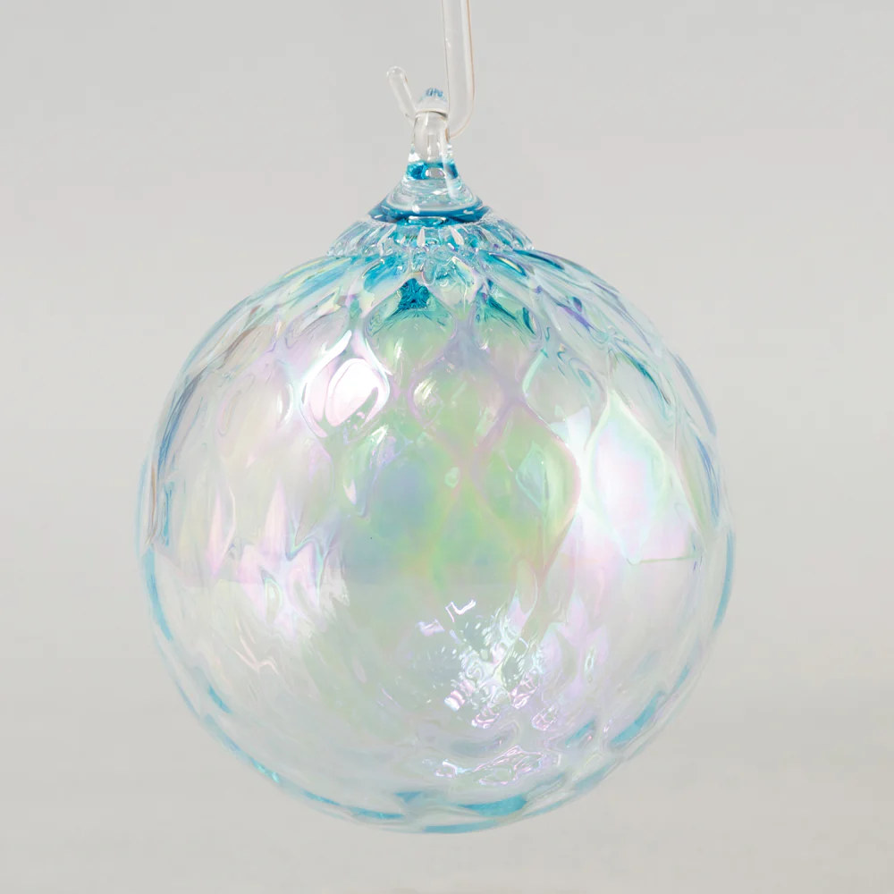 Glass Eye Studio Choice of Handblown Glass Birthstone Ornament - Image 3