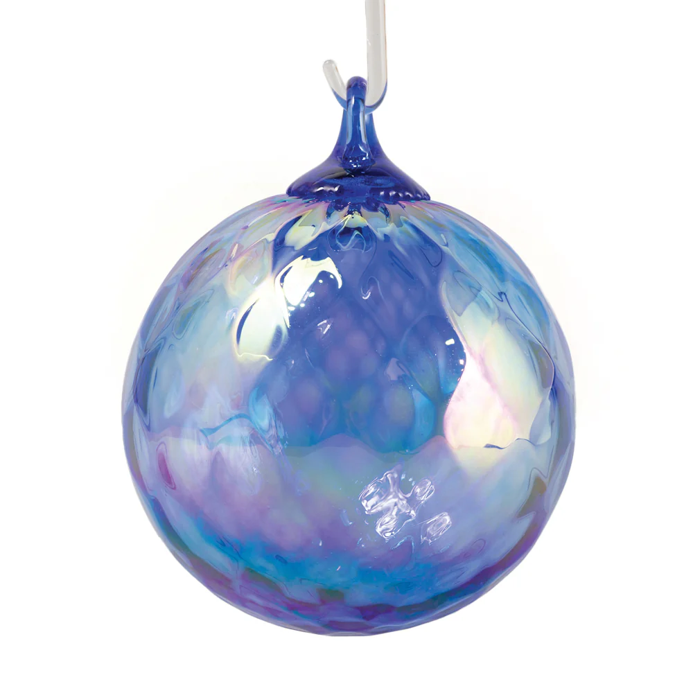 Glass Eye Studio Choice of Handblown Glass Birthstone Ornament - Image 33