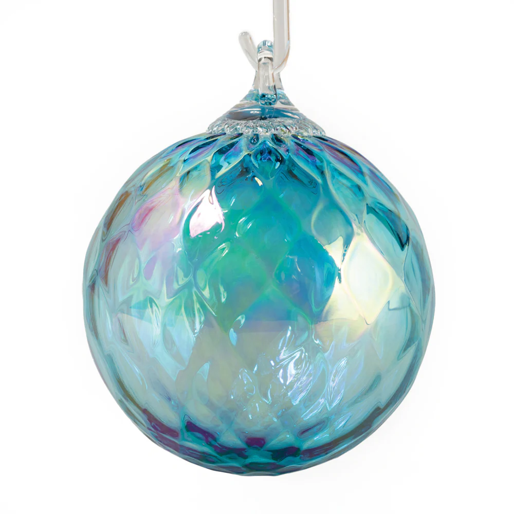 Glass Eye Studio Choice of Handblown Glass Birthstone Ornament - Image 36