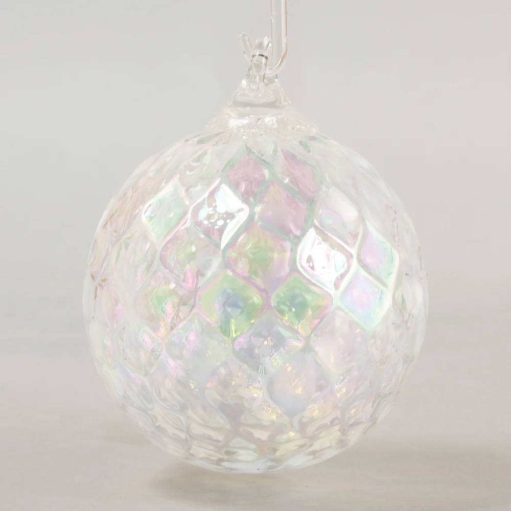 Glass Eye Studio Choice of Handblown Glass Birthstone Ornament - Image 4