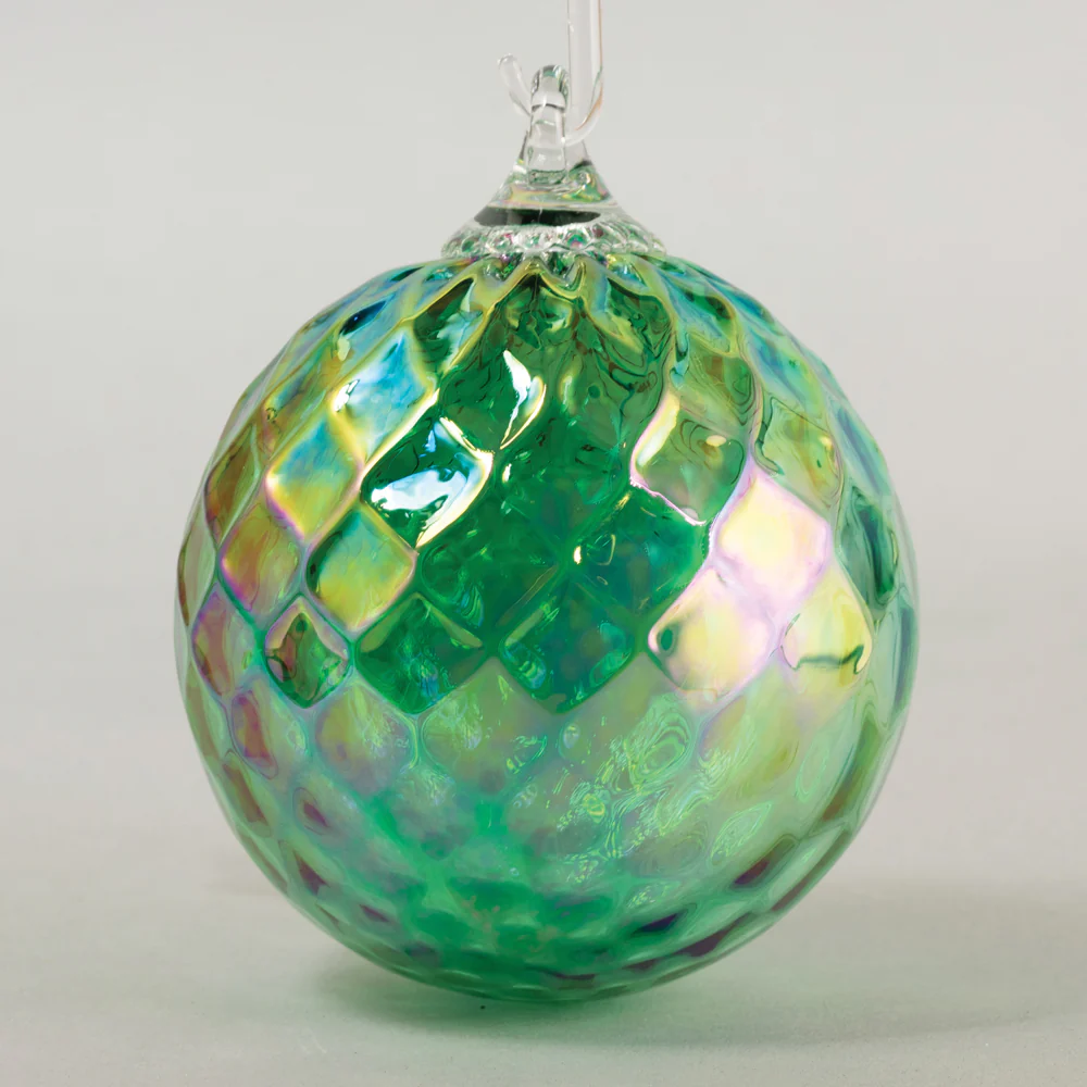 Glass Eye Studio Choice of Handblown Glass Birthstone Ornament - Image 5