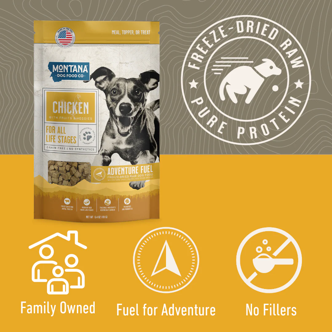 Montana Dog Food Co Grain-Free Chicken Freeze-Dried Adventure Fuel Dog Food - Image 3