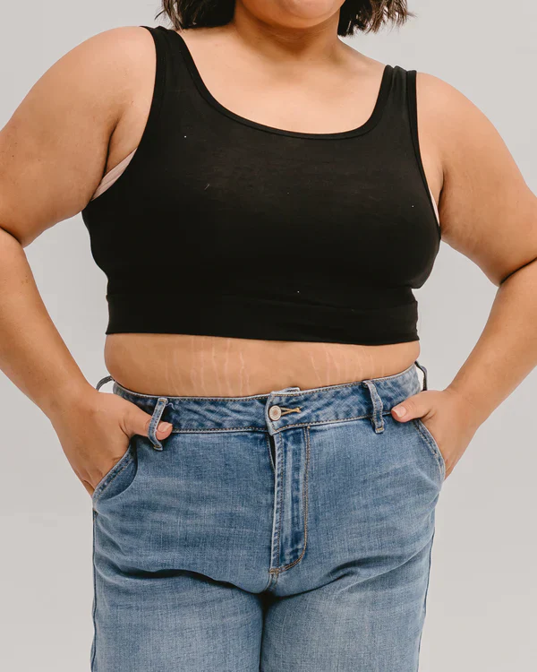 Halftee® Women's Classic Tank Layering Bralette - Image 2