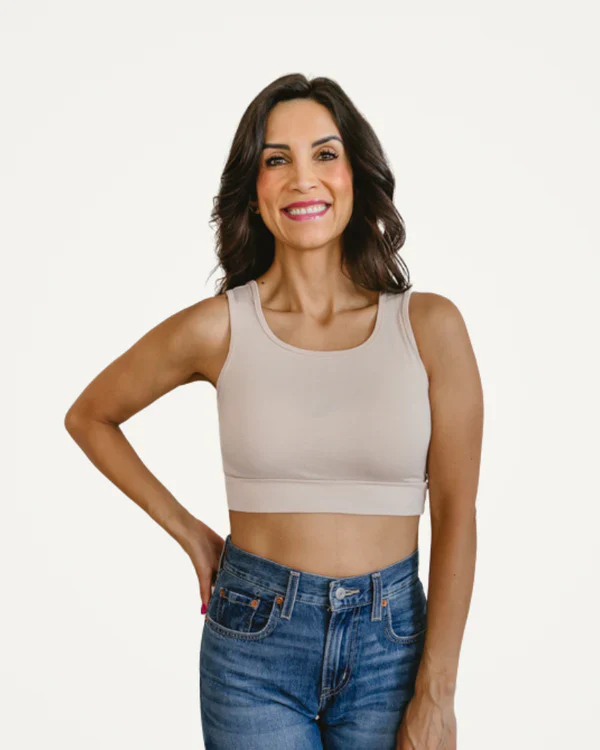 Halftee® Women's Classic Tank Layering Bralette - Image 3