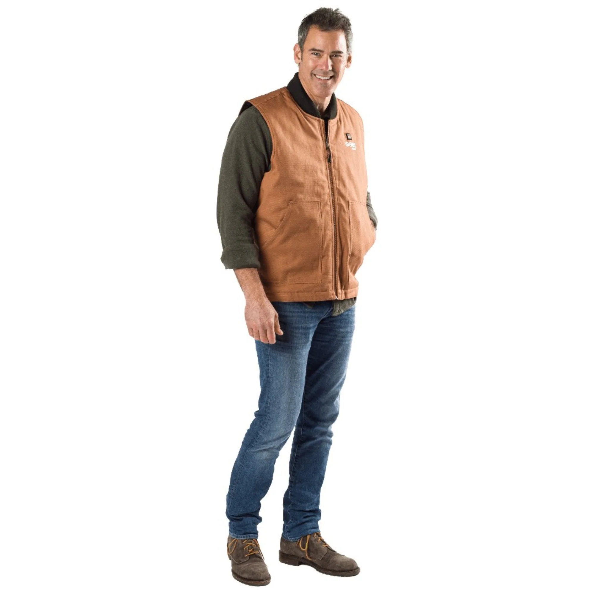 Gobi Heat Men's Ibex Heated Workwear Vest - Image 13