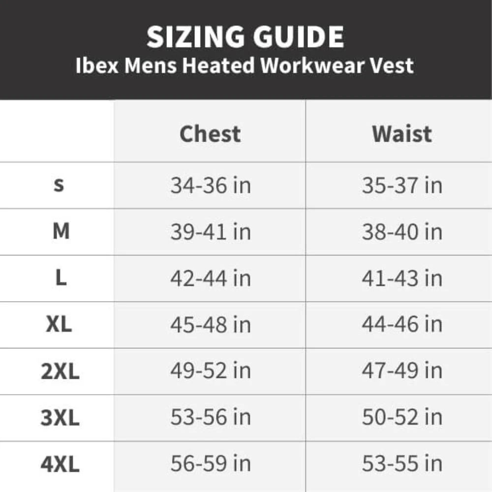Gobi Heat Men's Ibex Heated Workwear Vest - Image 3