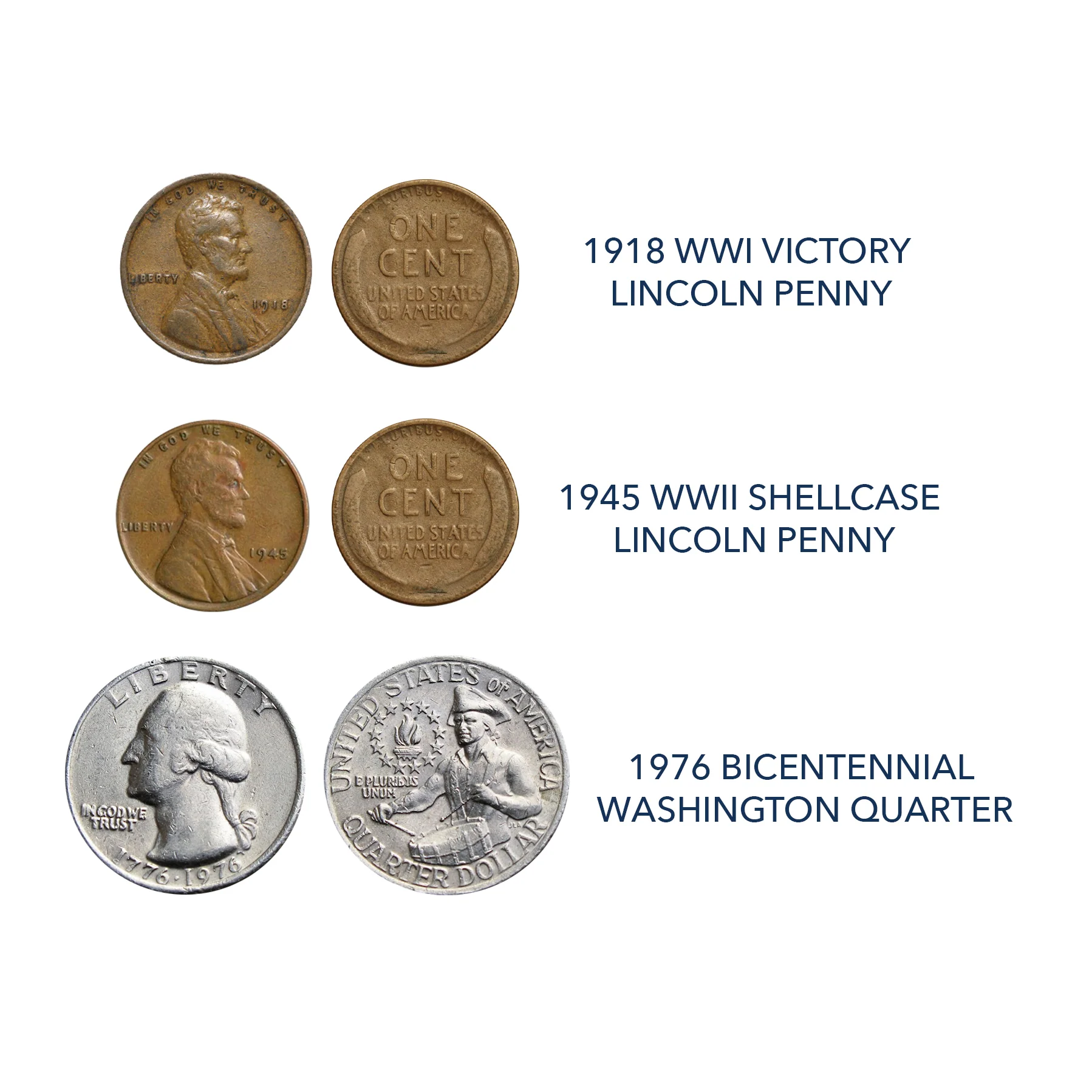 3-Piece Important Events in American History US Coin Collection - Image 3