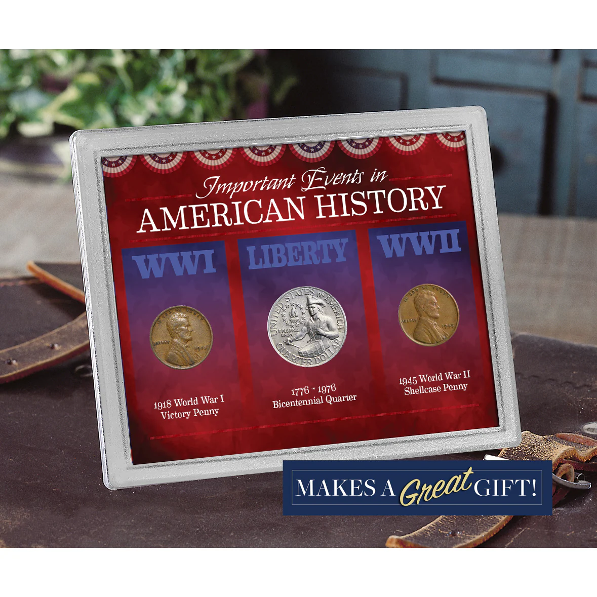 3-Piece Important Events in American History US Coin Collection - Image 4