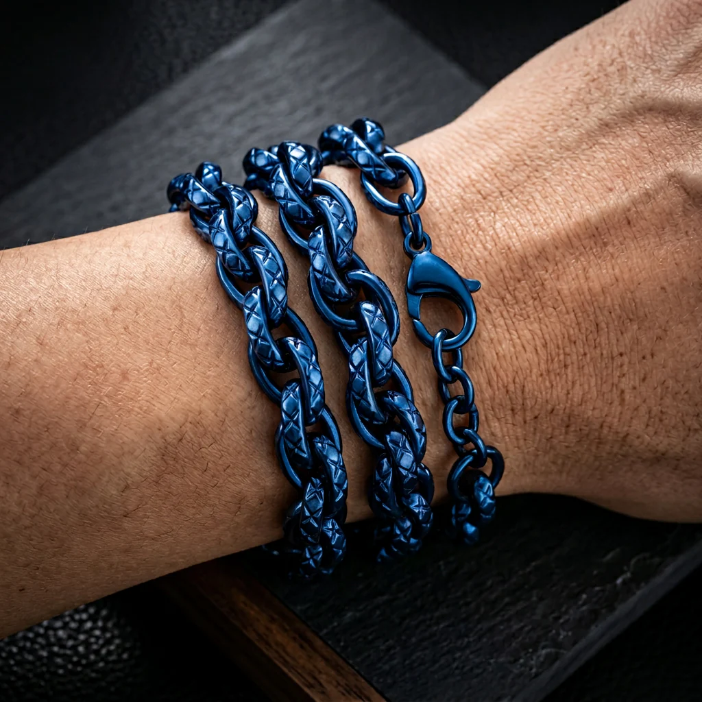 Invicta Elements Men's Blue Label X Rolling Link Bracelet - Image 5