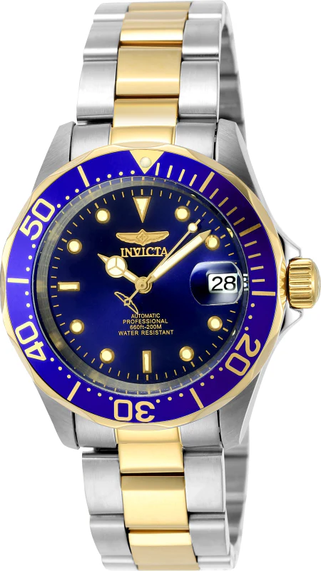 Invicta Men's 40mm Pro Diver Automatic Date Bracelet Watch - Image 3