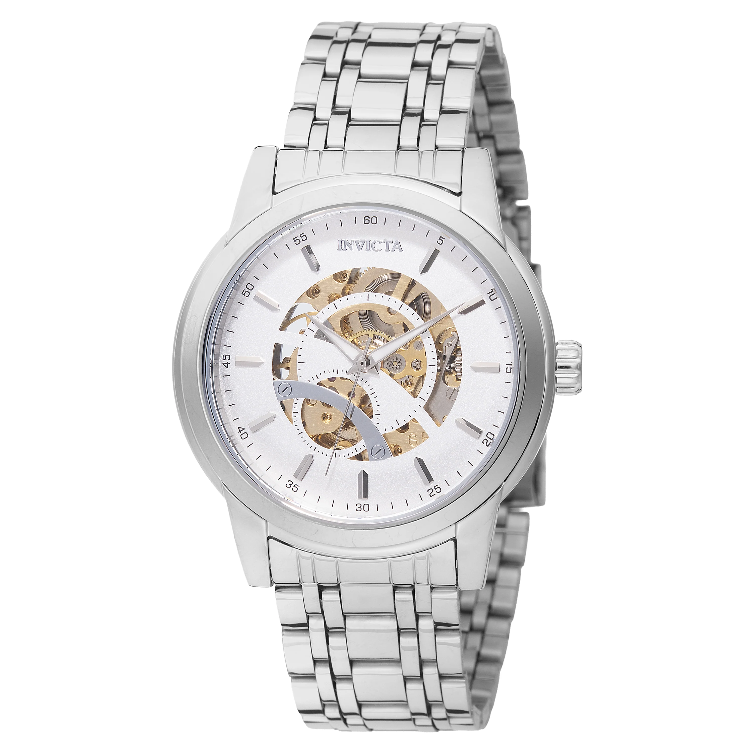 Invicta Men's 42mm Objet D'Art Automatic Skeletonized Dial Bracelet Watch - Image 2