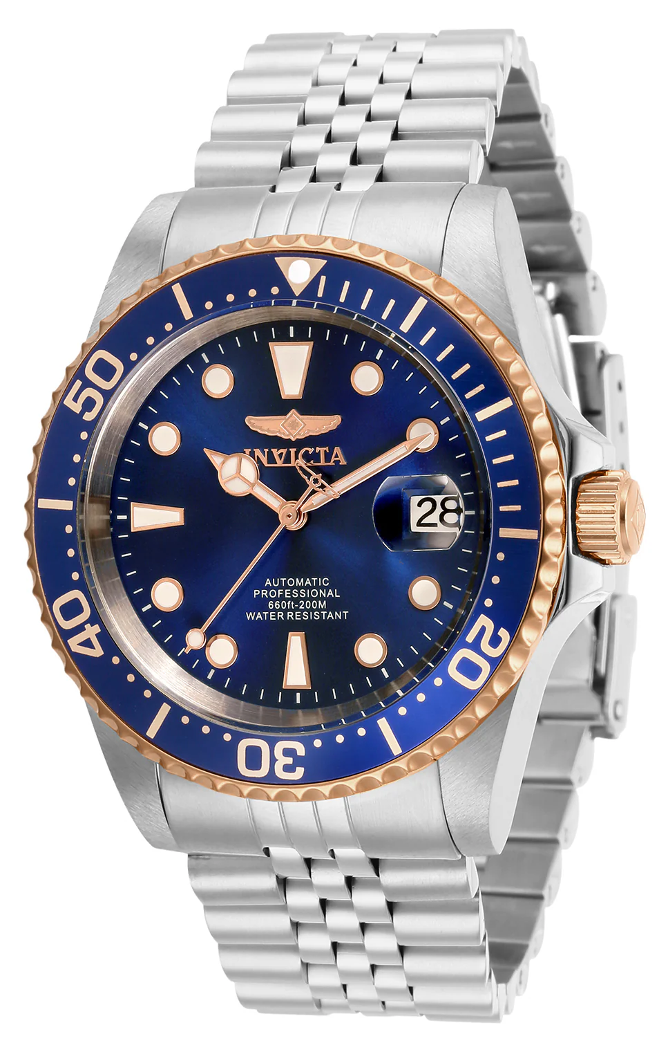 Invicta Men's 42mm Pro Diver Automatic Bracelet Watch - Image 4