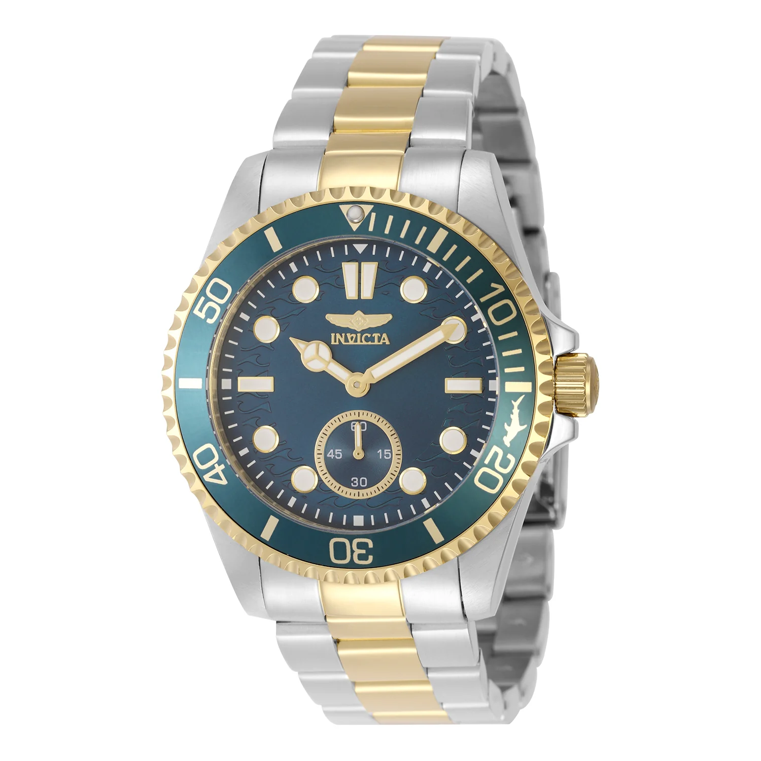 Invicta Men's 43mm Pro Diver Quartz 60-Second Blue Dial Bracelet Watch - Image 2