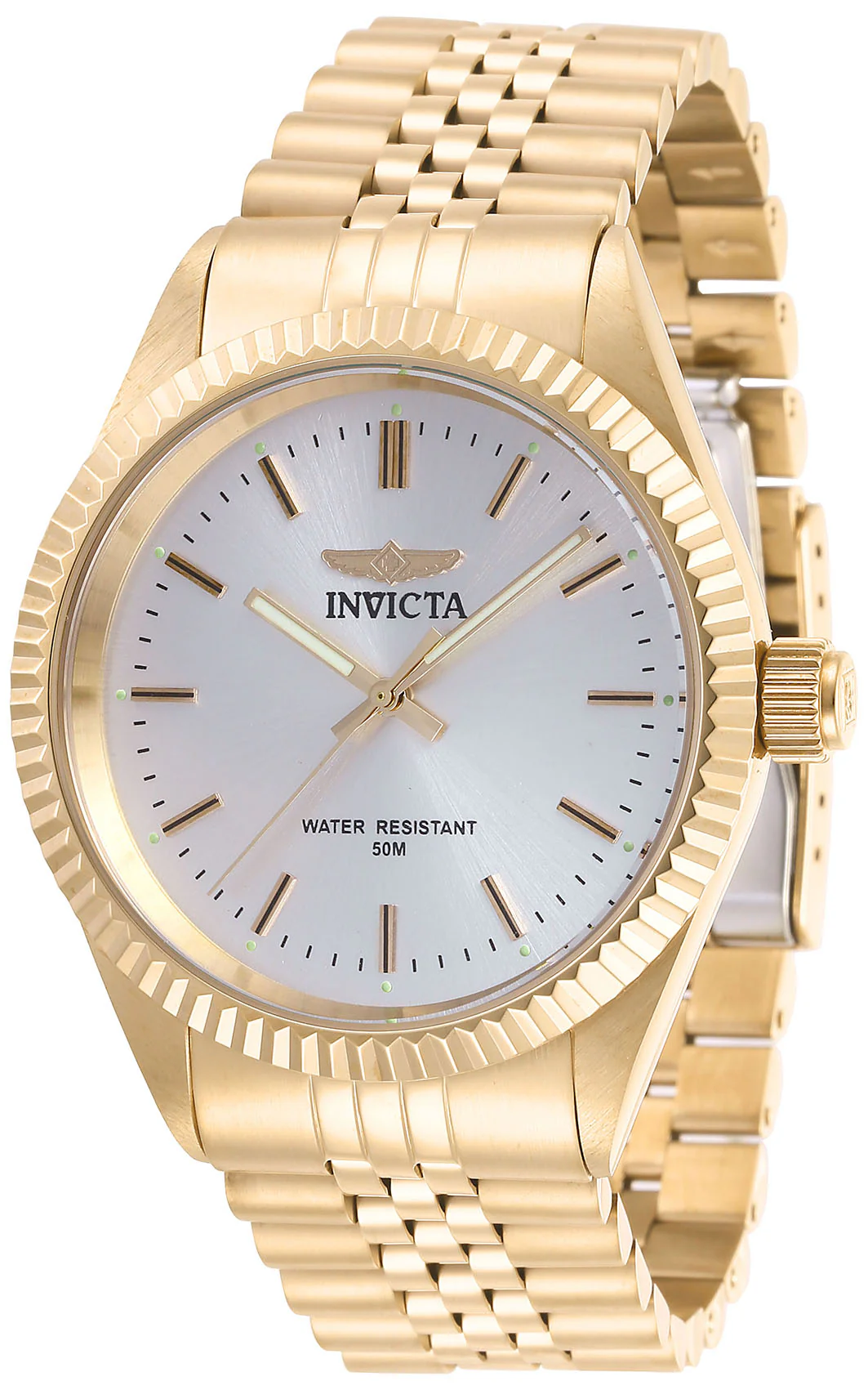 Invicta Men's 43mm Specialty Quartz Diamond-Cut Bezel Bracelet Watch - Image 4