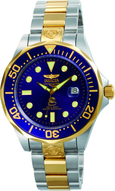 Invicta Men's 47mm Grand Diver Automatic Luminous Markers Bracelet Watch - Image 2