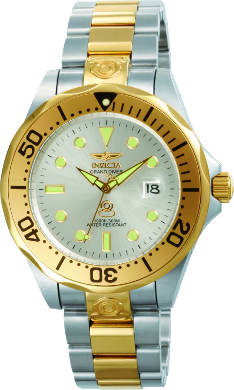 Invicta Men's 47mm Grand Diver Automatic Luminous Markers Bracelet Watch - Image 3