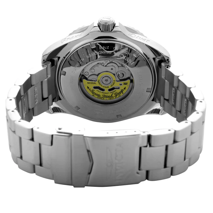 Invicta Men's 47mm Pro Diver Automatic Date Coin Edge Bezel Bracelet Watch - Image 3