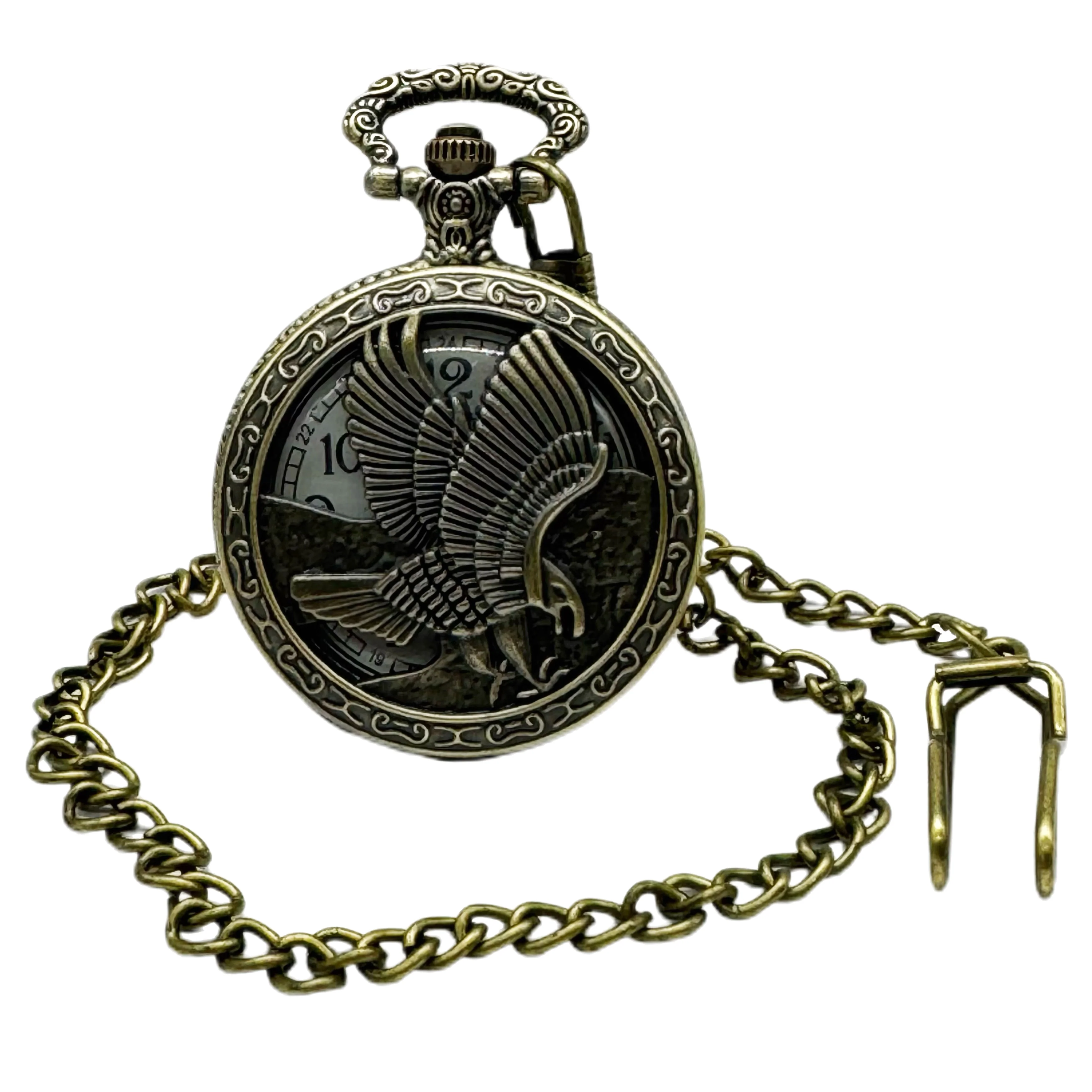 Invicta Men's 47mm Vintage Quartz Coppertone Pocket Watch - Image 4