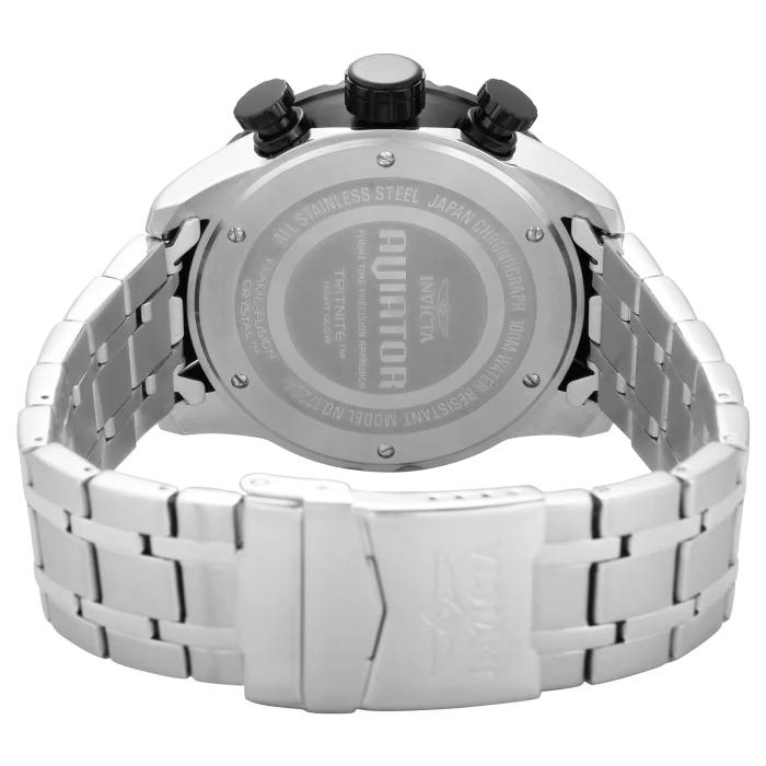 Invicta Men's 48mm Aviator Quartz Chronograph Tactical Dial Bracelet Watch - Image 11