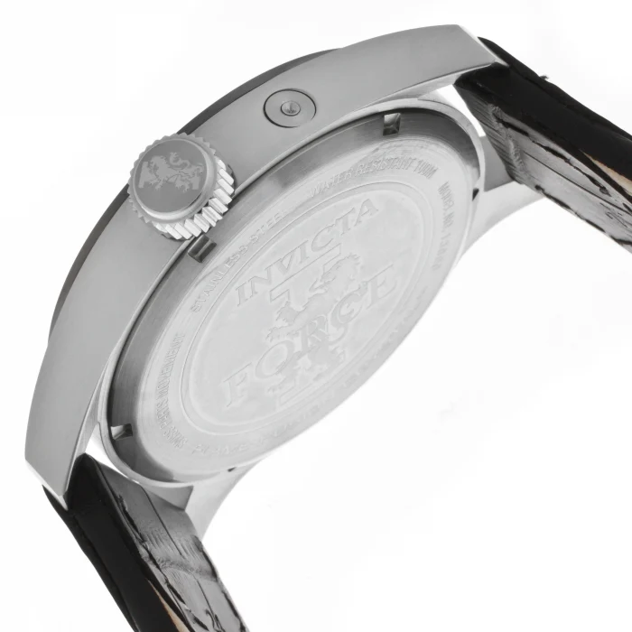 Invicta Men's 48mm I-Force Quartz Day & Date Leather Strap Watch - Image 2
