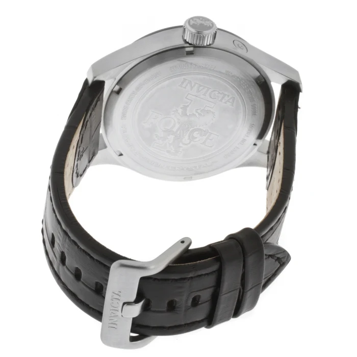 Invicta Men's 48mm I-Force Quartz Day & Date Leather Strap Watch - Image 3