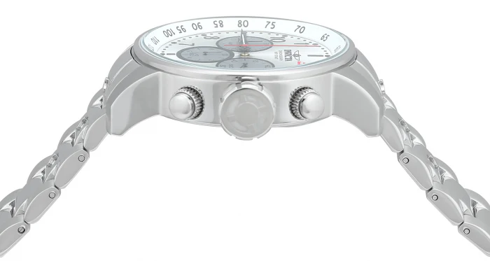 Invicta Men's 48mm S1 Rally Quartz Chronograph Silvertone Bracelet Watch - Image 5
