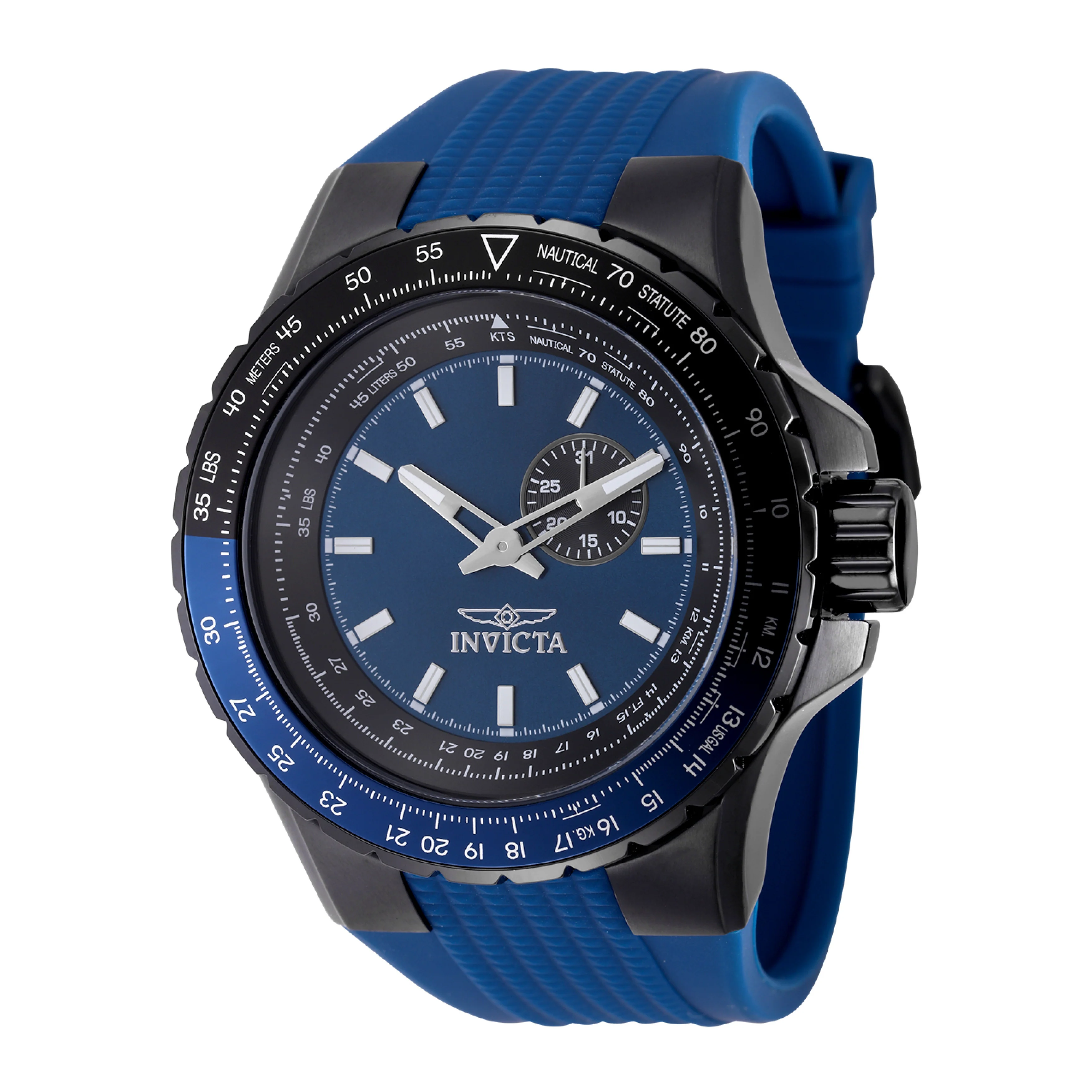 Invicta Men's 50mm Aviator Quartz Strap Watch - Image 3