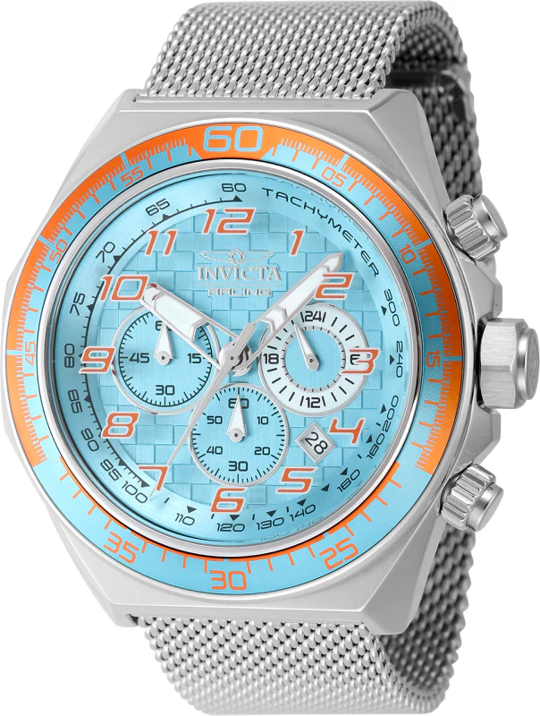 Invicta Men's 50mm Invicta Racing Quartz Chronograph Mesh Bracelet Watch - Image 4