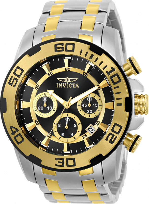 Invicta Men's 50mm Pro Diver Quartz Chronograph Bracelet Watch - Image 4