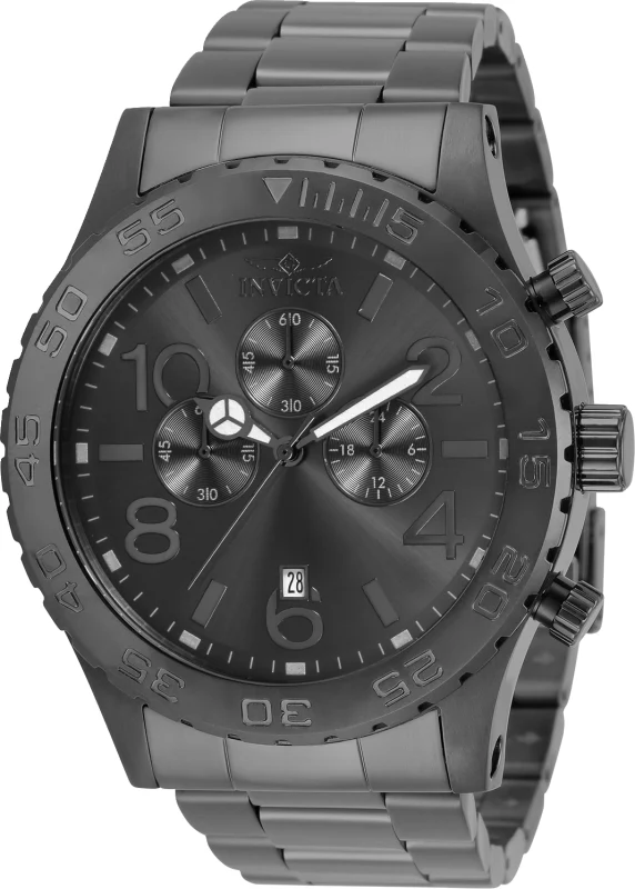 Invicta Men's 50mm Specialty Quartz Chronograph Monochromatic Bracelet Watch - Image 3