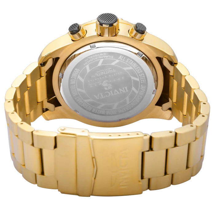 Invicta Men's 50mm Speedway Quartz Chronograph Carbon Fiber Accented Bracelet Watch - Image 4