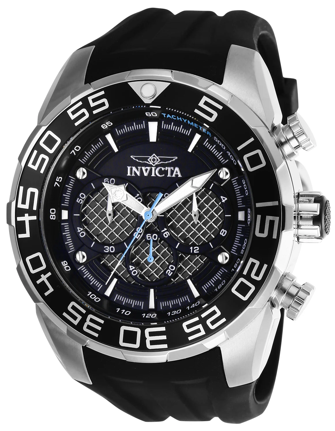 Invicta Men's 50mm Speedway Scuba Quartz Multifunction Silicone Strap Watch - Image 2