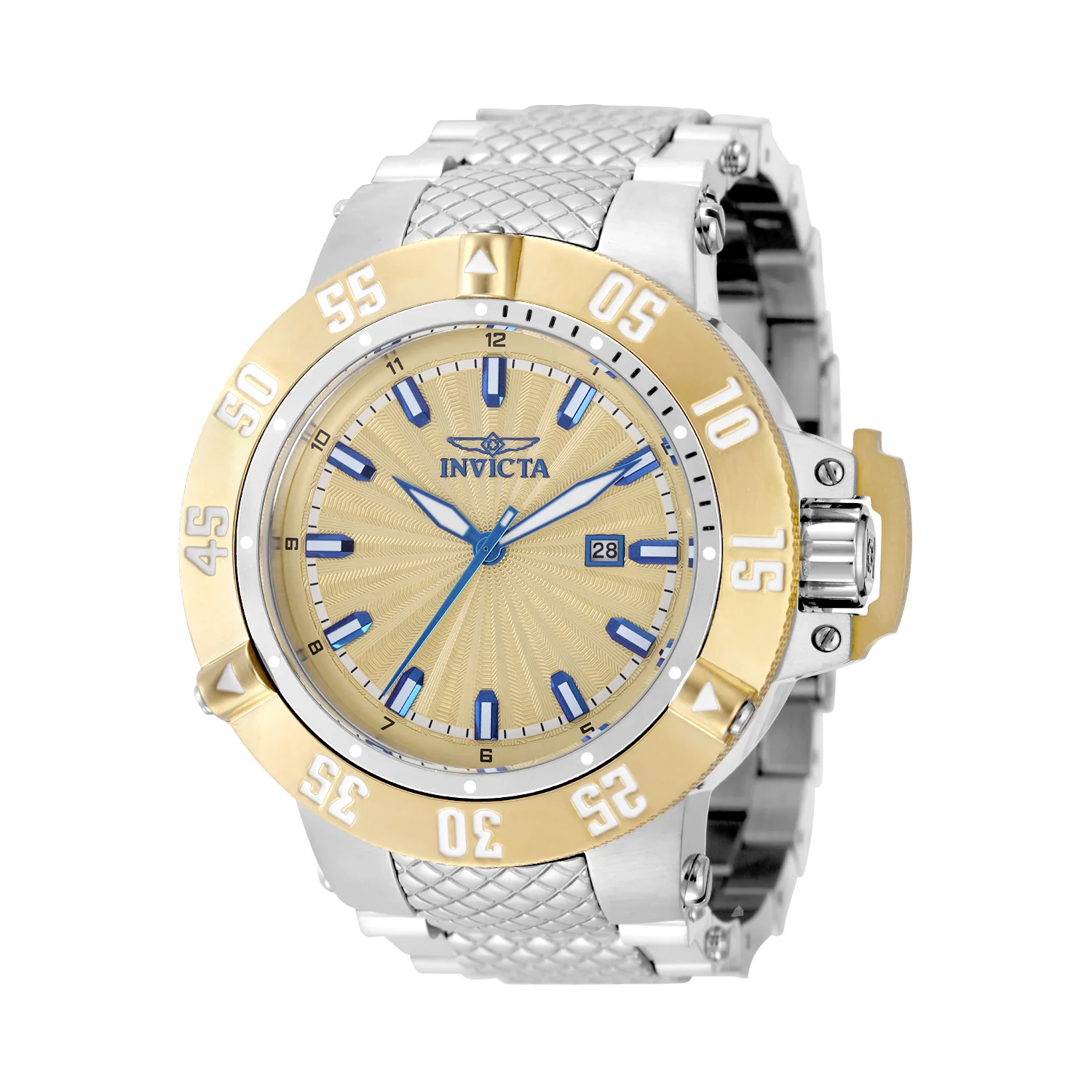 Invicta Men's 50mm Subaqua Noma III Quartz Two-Tone Bracelet Watch - Image 2