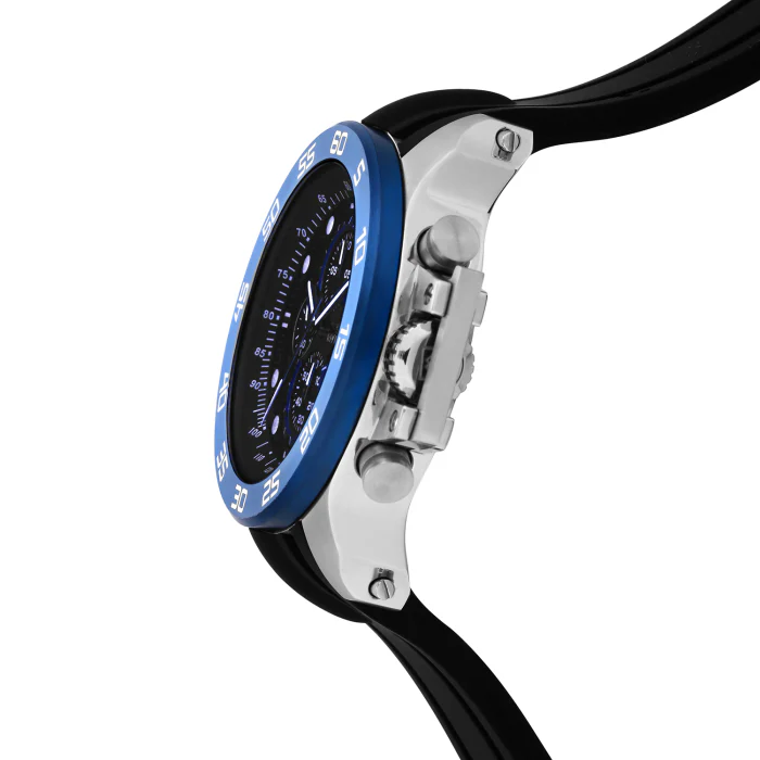 Invicta Men's 51mm I-Force Quartz Chronograph Carbon Fiber Dial Silicone Strap Watch - Image 3