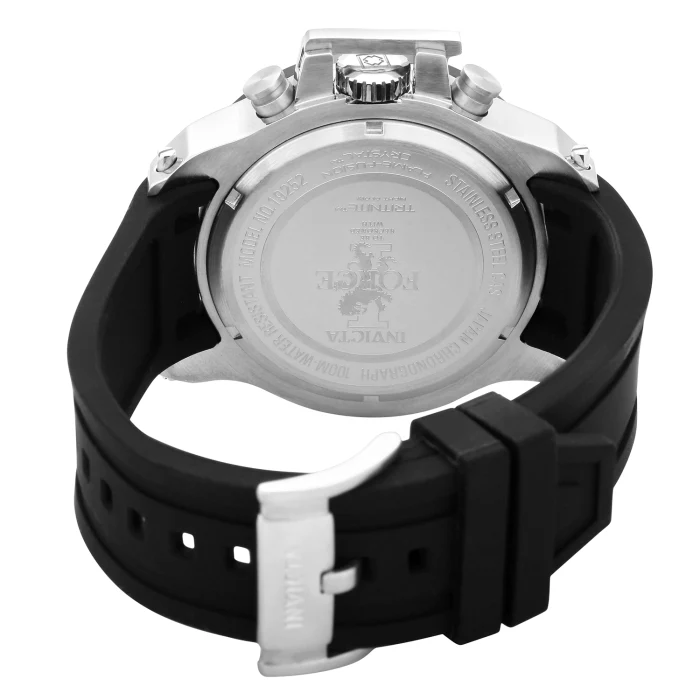 Invicta Men's 51mm I-Force Quartz Chronograph Carbon Fiber Dial Silicone Strap Watch - Image 4