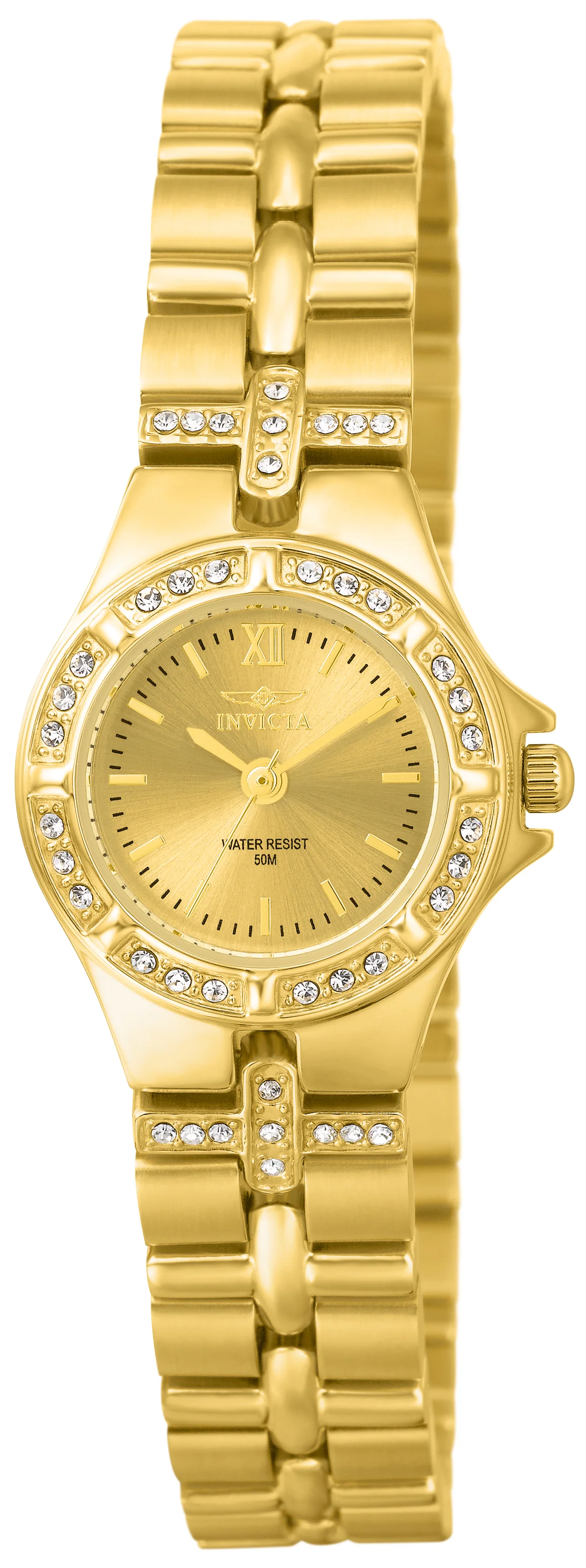 Invicta Women's 21mm Wildflower Quartz Crystal Accented Bracelet Watch - Image 4