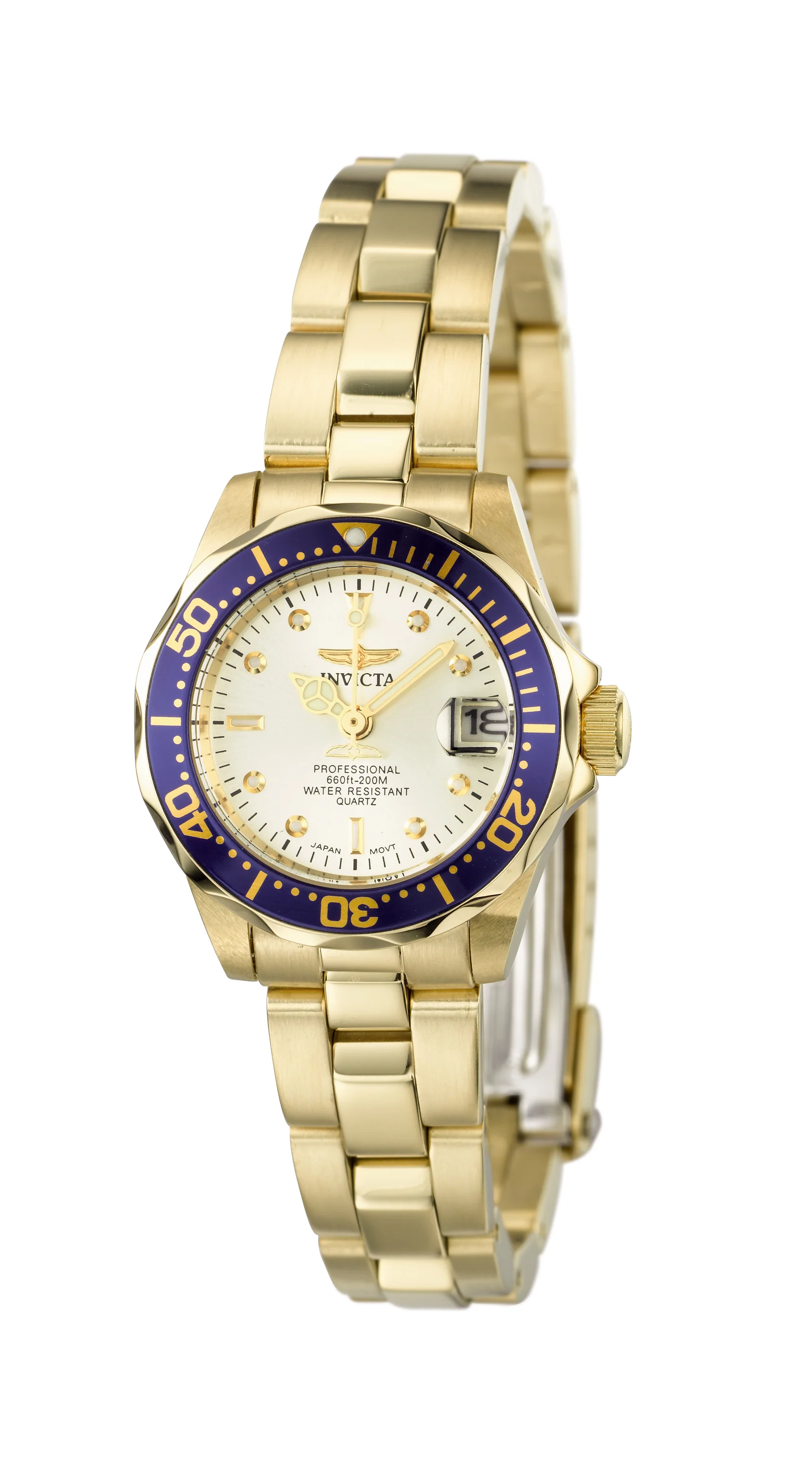 Invicta Women's 24mm Pro Diver Quartz Date Bracelet Watch - Image 5