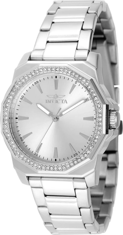 Invicta Women's 34mm Speedway Quartz Octagon Case Bracelet Watch - Image 2
