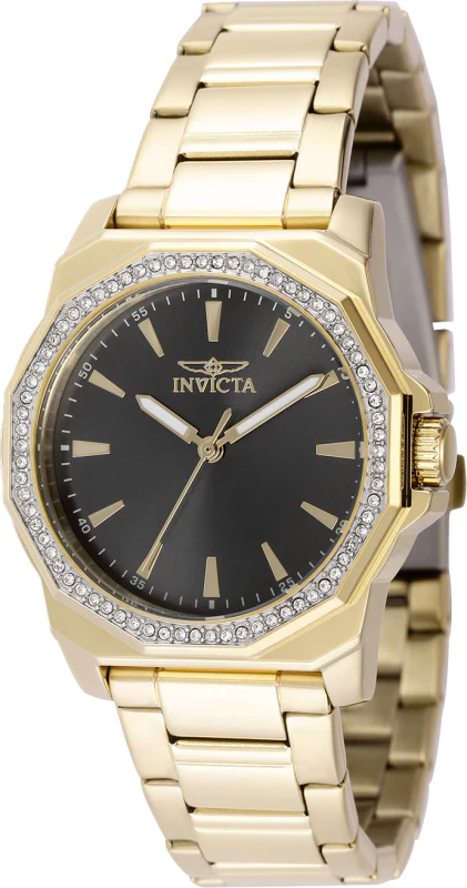 Invicta Women's 34mm Speedway Quartz Octagon Case Bracelet Watch - Image 5